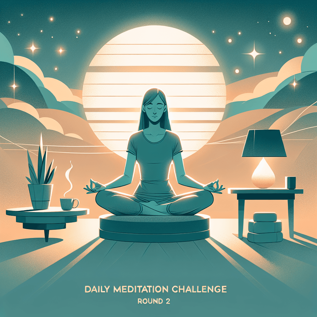 Daily Meditation Challenge - Round 2 cover